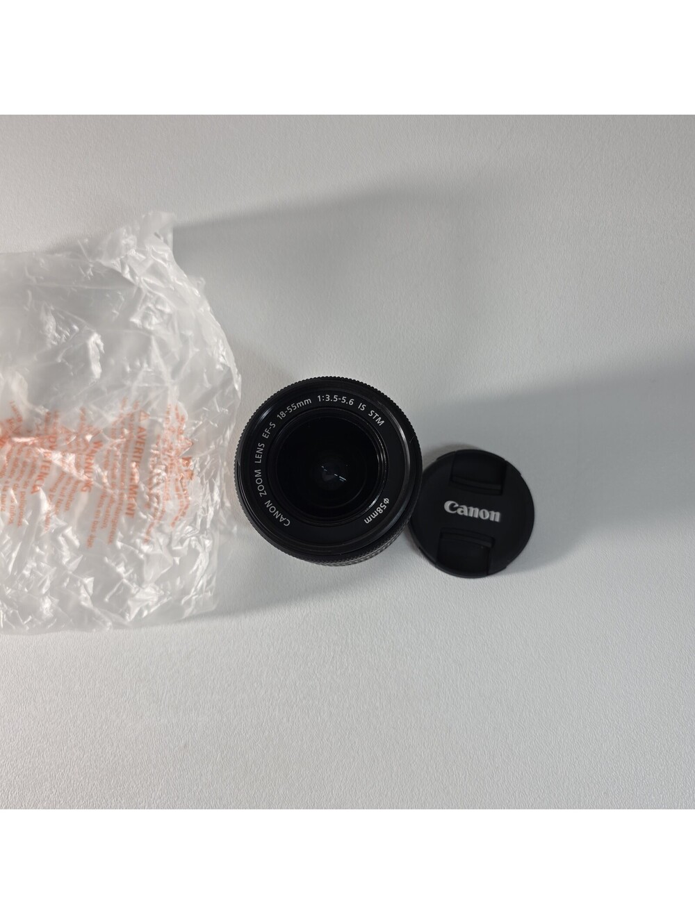 (Open Box) Canon EF-S 18-55mm f/3.5-5.6 IS STM Lens Never Used